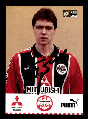 Petr Houbtchev Autogrammkarte Eintracht Frankfurt 1997-98 Original Signiert
