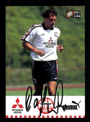 Ralf Weber Autogrammkarte Eintracht Frankfurt 1997-98 Original Signiert