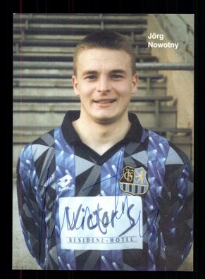 Jörg Nowotny Autogrammkarte 1 FC Saarbrücken 1994-95 Original Signiert