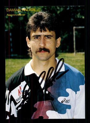 Damian Halata Autogrammkarte VFB Leipzig 1994-95 Original Signiert