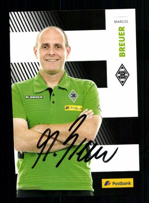 Marcus Breuer Autogrammkarte Borussia Mönchengladbach 2016-17 Original Signiert