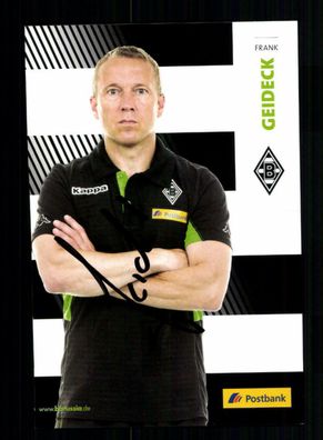 Frank Geideck Autogrammkarte Borussia Mönchengladbach 2016-17 Original Signiert