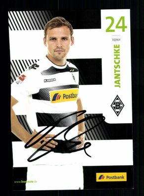 Tony Jantschke Autogrammkarte Borussia Mönchengladbach 2016-17 Original Signiert