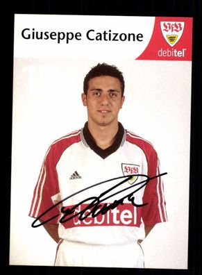 Giuseppe Catizone Autogrammkarte VFB Stuttgart 1999-00 Original Signiert