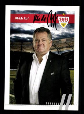 Ulrich Ruf Autogrammkarte VFB Stuttgart 2011-12 Original Signiert