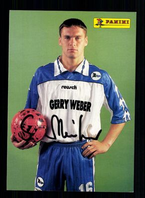 Silvio Meißner Autogrammkarte Arminia Bielefeld 1996-97 Original Signiert