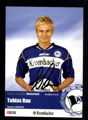 Tobias Rau Autogrammkarte Arminia Bielefeld 2005-06 Original Signiert