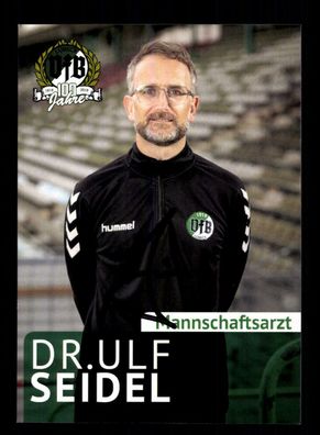 Ulf Seidel Autogrammkarte VFB Lübeck 2019-20 Original Signiert