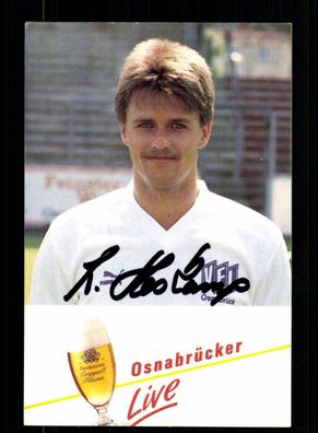 Ralf Heskamp Autogrammkarte VFL Osnabrück 1987-88 Original Signiert