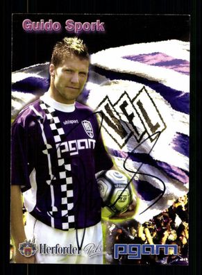 Guido Spork Autogrammkarte VFL Osnabrück 2002-03 Original Signiert