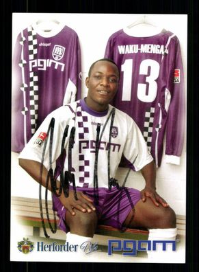 Addy Waku Menga Autogrammkarte VFL Osnabrück 2003-04 Original Signiert