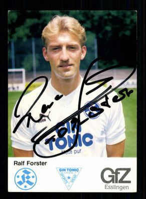 Ralf Forster Autogrammkarte Stuttgarter Kickers 1986-87 Original Signiert