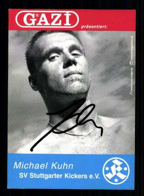 Michael Kuhn Autogrammkarte Stuttgarter Kickers 2002-03 Original Signiert