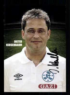 Dieter Kerschbaum Autogrammkarte Stuttgarter Kickers 2011-12 Original Signiert