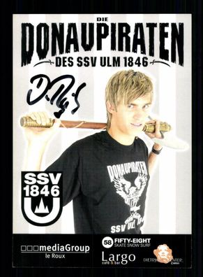 Daniel Reith Autogrammkarte SSV Ulm 2008-09 Original Signiert