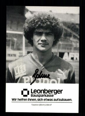 Frank Bohne Autogrammkarte VFL Osnabrück 1983-84 Original Signiert