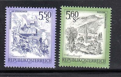 1982 Österreich, MiNr. 1710-11, postfrisch