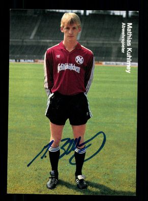 Mathias Kuhlmey Autogrammkarte Hannover 96 1987-88 Original Signiert