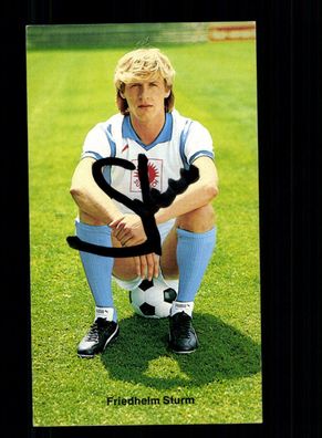 Friedhelm Sturm Autogrammkarte Stuttgarter Kickers 1984-85 Original Signiert