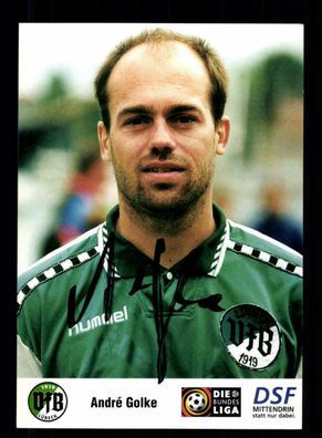 Andre Golke Autogrammkarte VFB Lübeck 1996-97 Original Signiert