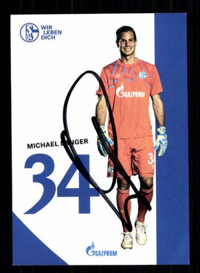 Michael Langer Autogrammkarte FC Schalke 04 2019-20 Original Signiert