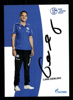 Lars Gerling Autogrammkarte FC Schalke 04 2019-20 Original Signiert