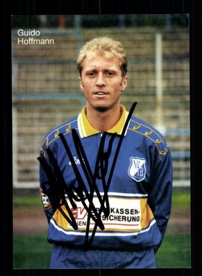 Guido Hoffmann Autogrammkarte VFB Leipzig 1996-97 Original Signiert