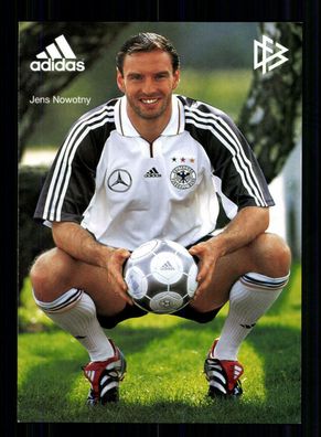Jens Nowotny DFB Autogrammkarte 5/2000 ohne Unterschrift