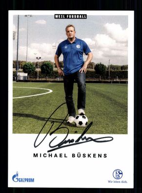 Michael Büskens Autogrammkarte FC Schalke 04 Traditionself 2018-19 Original