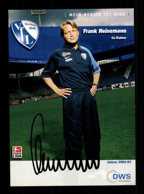 Frank Heinemann Autogrammkarte VFL Bochum 2004-05 Original Signiert
