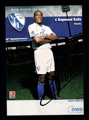 Raymond Kall Autogrammkarte VFL Bochum 2004-05 Original Signiert