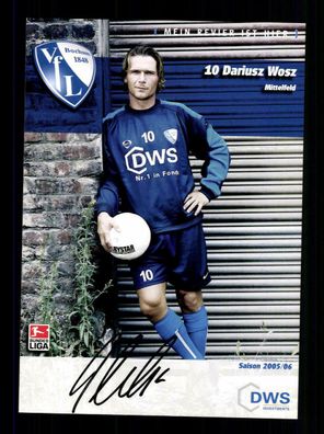 Dariusz Wosz Autogrammkarte VFL Bochum 2005-06 Original Signiert