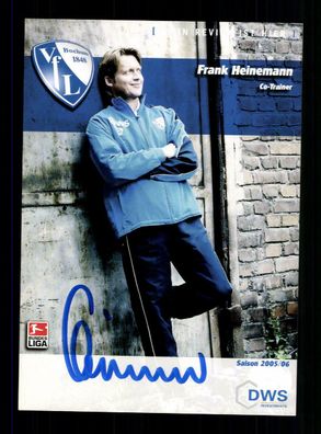 Frank Heinemann Autogrammkarte VFL Bochum 2005-06 Original Signiert
