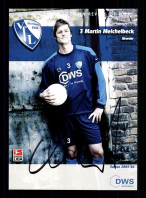 Martin Meichelbeck Autogrammkarte VFL Bochum 2005-06 Original Signiert