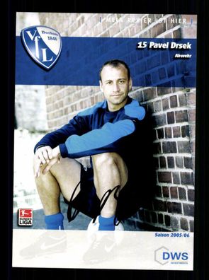 Pavel Drsek Autogrammkarte VFL Bochum 2005-06 Original Signiert