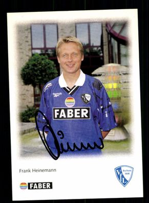 Frank Heinemann Autogrammkarte VfL Bochum 1996-97 2. Karte Original Signiert