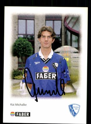 Kai Michalke Autogrammkarte VfL Bochum 1996-97 2. Karte Original Signiert