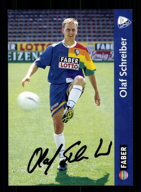 Olaf Schreiber Autogrammkarte VfL Bochum 1997-98 Original Signiert