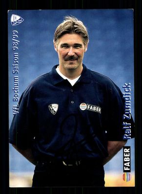 Peter Peschel Autogrammkarte VfL Bochum 1998-99 Original Signiert