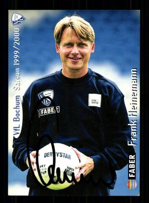 Frank Heinemann Autogrammkarte VfL Bochum 1999-00 Original Signiert