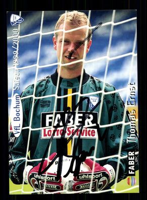 Thomas Ernst Autogrammkarte VfL Bochum 1999-00 Original Signiert