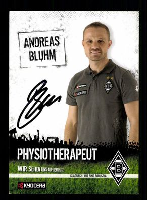 Andreas Bluhm Autogrammkarte Borussia Mönchengladbach 2008-09 Original