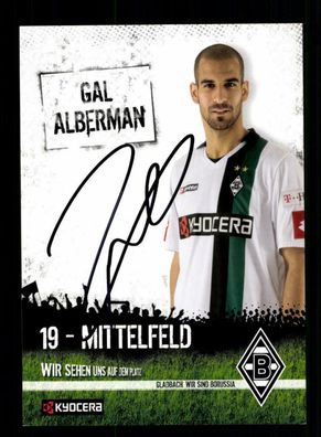 Gal Alberman Autogrammkarte Borussia Mönchengladbach 2008-09 Original