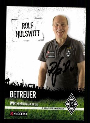 Rolf Hülswitt Autogrammkarte Borussia Mönchengladbach 2008-09 Original