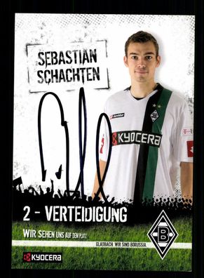 Sebastian Schachten Autogrammkarte Borussia Mönchengladbach 2008-09 Original