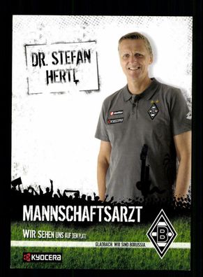 Stefan Hertl Autogrammkarte Borussia Mönchengladbach 2008-09 Original
