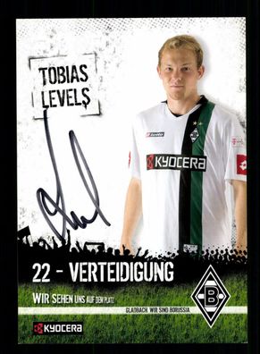 Tobias Levels Autogrammkarte Borussia Mönchengladbach 2008-09 Original