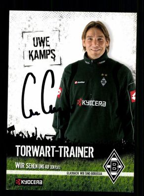 Uwe Kamps Autogrammkarte Borussia Mönchengladbach 2008-09 Original