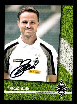 Andreas Bluhm Autogrammkarte Borussia Mönchengladbach 2009-10 Original