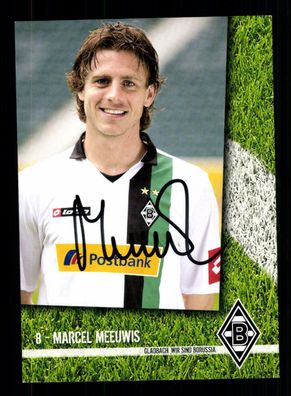 Marcel Meeuwis Autogrammkarte Borussia Mönchengladbach 2009-10 Original